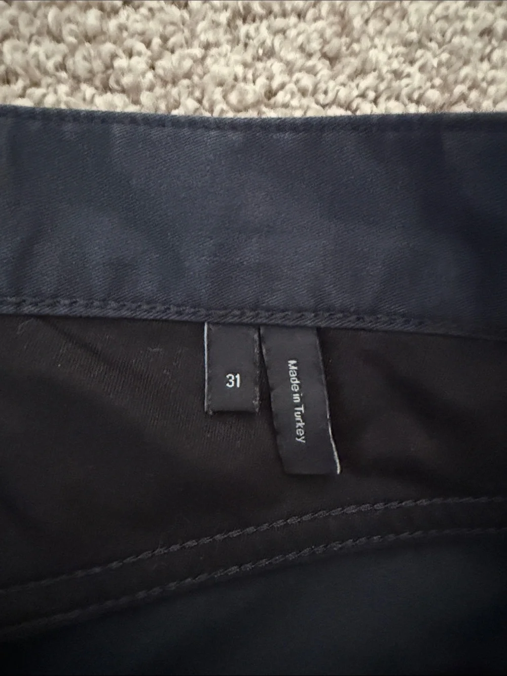 Theory Men Slim Jeans in Dark Navy “Haydin”
